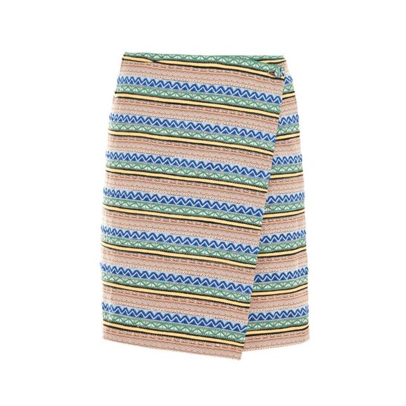 Band of Outsiders Jacquard Wrap Skirt, size "3" (fits US size 4/6 - Picture 1 of 9